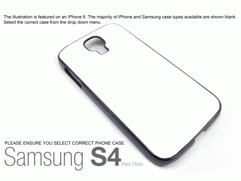 Samsung S4 - Black Plastic